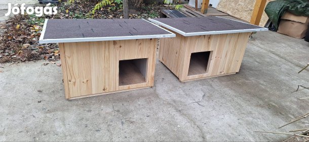 szigetelt kutyaház nyitható tetővel!