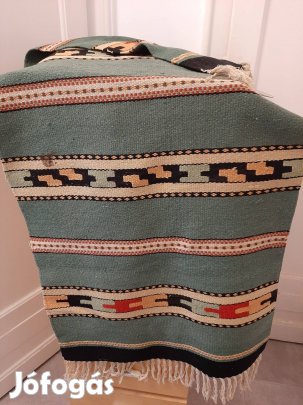 szőnyeg  150x65 cm szőttes jellegű gyapjú 