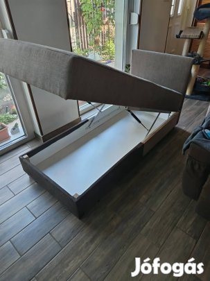 szürke gyermek ágy 