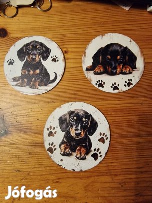 tacskós poháralátétek