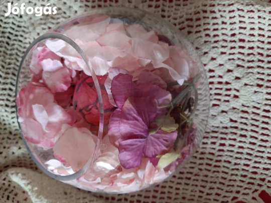 talpas üveg kehely 20x20 cm