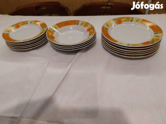tányér készlet 