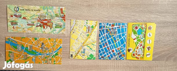 térképes képeslapok uj