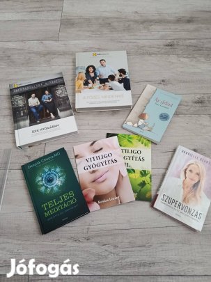 több féle eladó könyvek 
