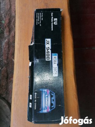 tolatókamerás rendszámtábla taró