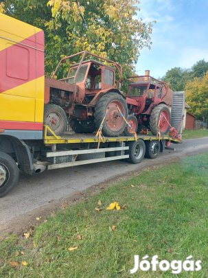 traktor pótkocsi bálázó vegyszerező 