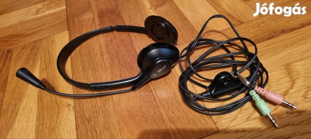 trust mikrofonos fejhallgató Jack csatlakozóval 