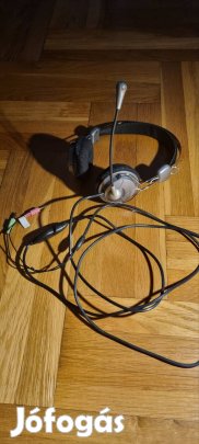 trust mikrofonos fejhallgató 