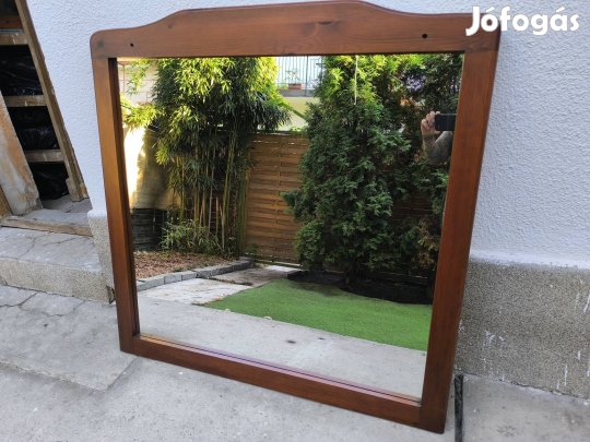 tükör fa keretes