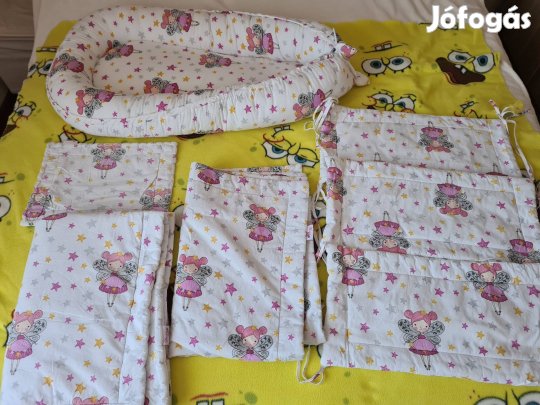tündéres  kislány baba ágynemű csomag
