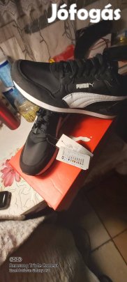 uj 44es fekete puma sport cipö