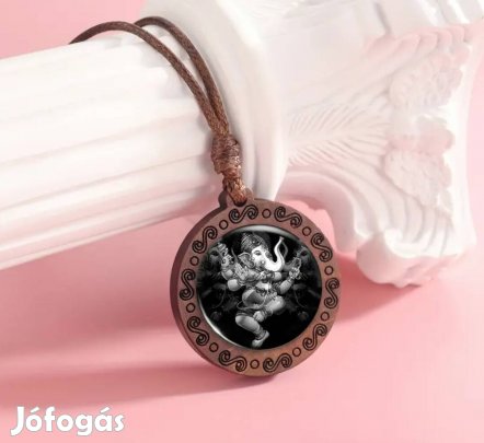 új Ganesh mintás Indiai motívumokkal szent nyaklánc 