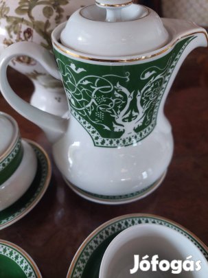 új!Hollóházi 4sz kávés készlet