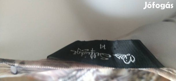 új Miss Selfridge színes leopárd tigris mintás maxi ruha