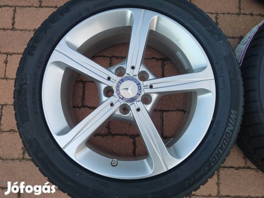 új! Mercedes A B Cla gyári 17 col alufelni 205/55r17 téli 
