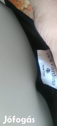 új fekete fehér csíkos alkalmi ruha