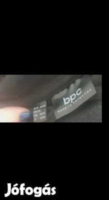 új fekete rózsaszín írásos mintás kapucnis oversize pulcsi 