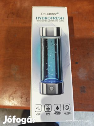 új hidrogénes vízkészítő Dr.Lumbar 