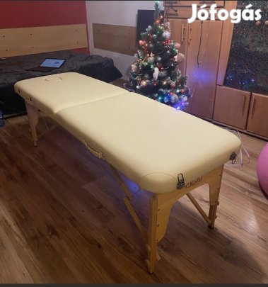 új masszázságy eladó bézs szín garanciával