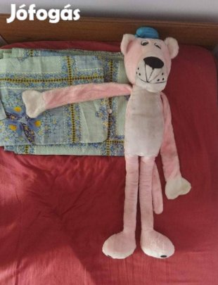 új nagy rózsaszín párduc 90 cm Pink Panther 