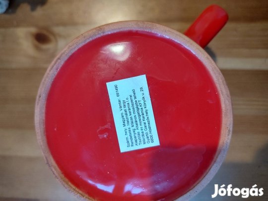 új óriási pöttyös bögre