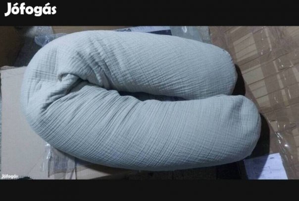 új szürke Theraline terhességi párna