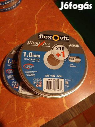 új vágókorong Flexovit