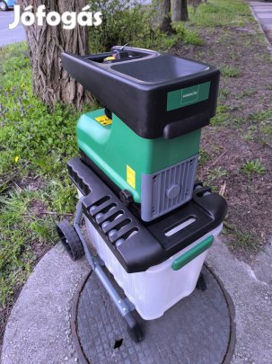újszerű Gardenline 2.8KW ágdaráló ágapritó ág daráló aprító