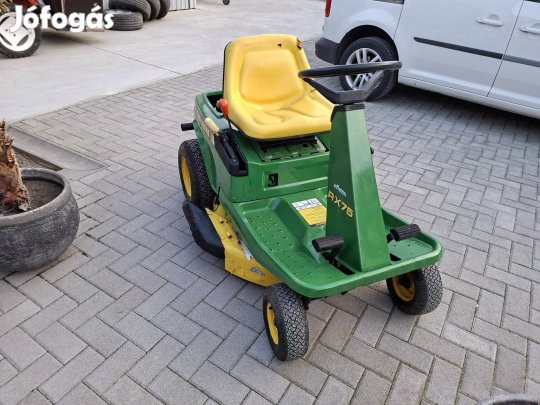 űnyíró traktor  john deere rx75 hidróváltó 9le 75cm munkaszélesség