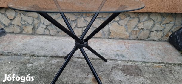 üveg asztal 