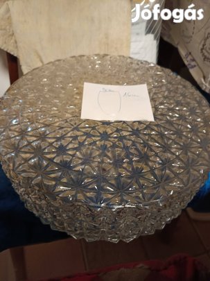 üveg mennyezeti lámpa komplett szerelhető   
