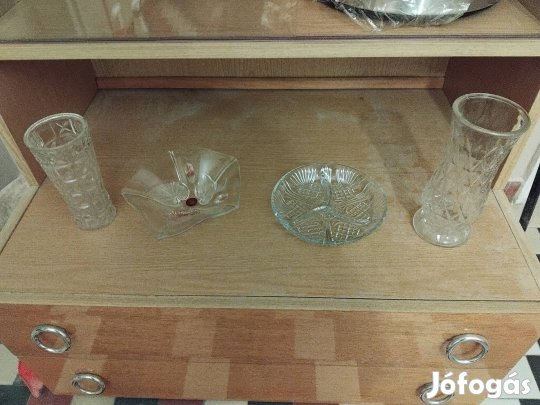 üveg váza több darabos
