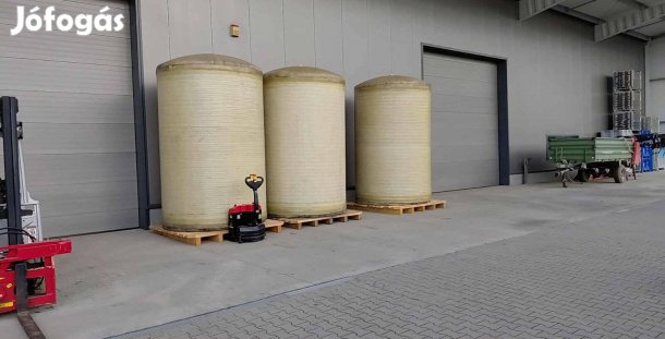 űvegszálas műanyag tartály  10m3