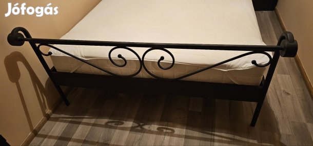 vas ágykeret 140x200