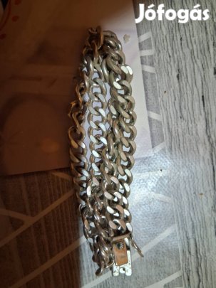 vastag ezüst lánc eladó 