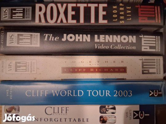 vegyes gyári videókazetta eladó