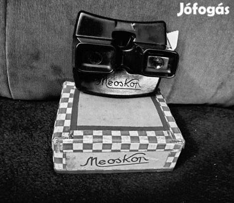 vintage cseh Meopta Meoskop képnézegető