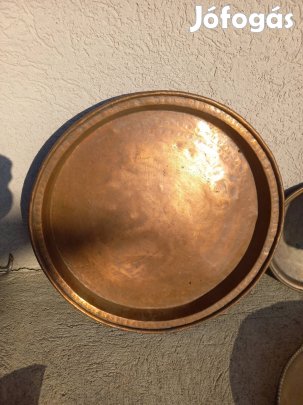 vörösréz tál 40 cm