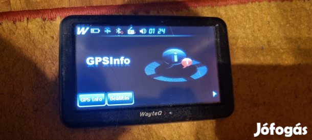 wayteq x920bt gps navigáció hibás 
