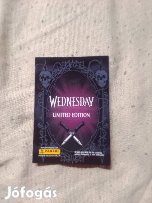 wednesday Limited Edition kartya