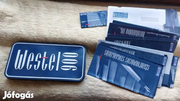 westel 900 SIM kártya doboz