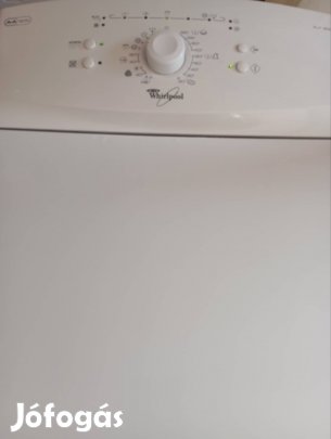 whirlpool felültöltős mosógép kiváló állapotban