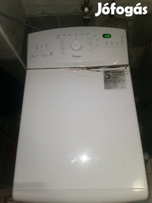 whirlpool mosógép felültöltős 6 kg