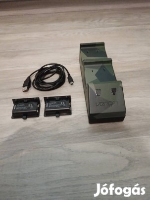 xbox kontrollerek és töltő 