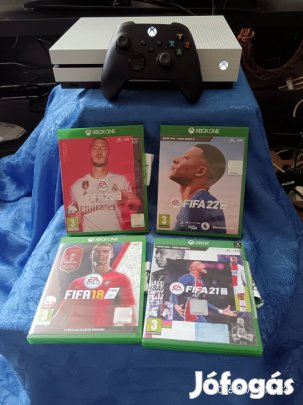 xbox one s 1 TB Series kontrollerrel és játékokkal 