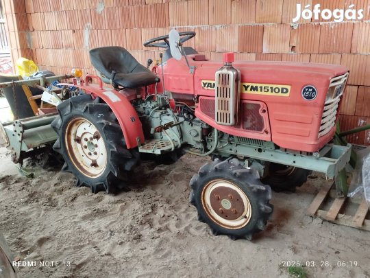 yanmar ym 1510D japán kistraktor