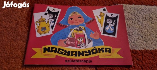 zamat kávé és kekszgyár kifestő, kivágó füzet 