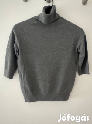 zara 3/4 ujjú garbó szürke színű eladó 
