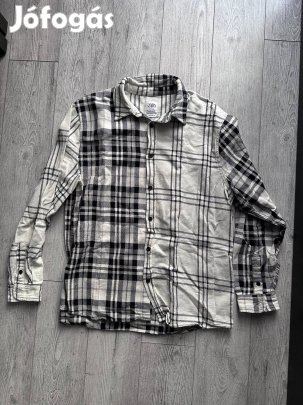 zara férfi ing L vastagabb anyag