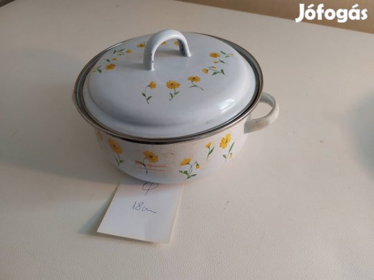 zománcozott edény, lábas 